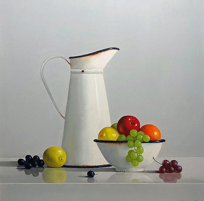 Bowl of Fruit I by Peter Dee